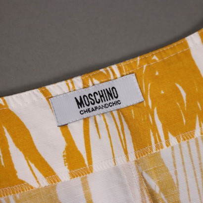 Moschino Robe à motifs pas cher et chic