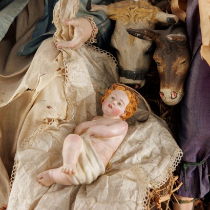 A nativity scene