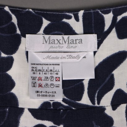 Max Mara Abito Floreale in Lino