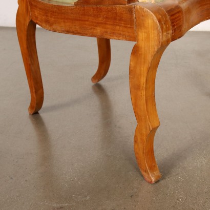 Sillón Louis Philippe en madera de cerezo