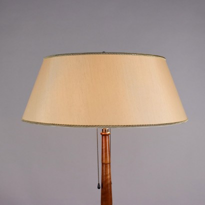 Lampe avec table des années 1950