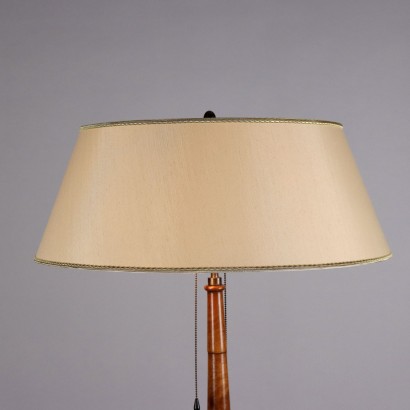 Lampe avec table des années 1950