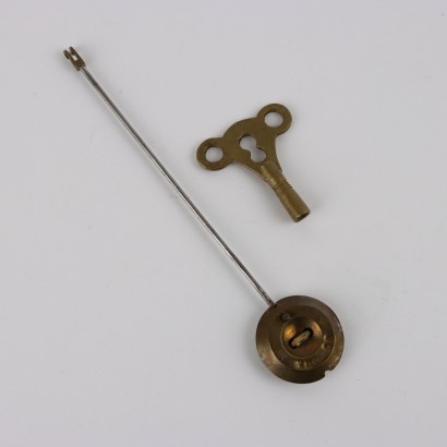 Reloj de pared de péndulo de bronce