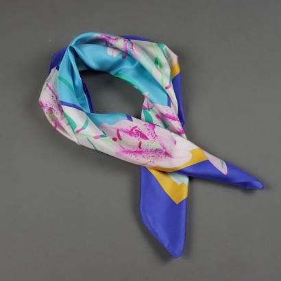 Leonard Foulard Vintage Floreale