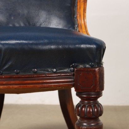 Louis Philippe chair in mahogany