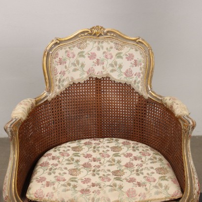 Paire de Fauteuils de Style Rococo