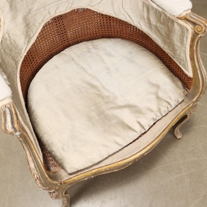 Paire de Fauteuils de Style Rococo