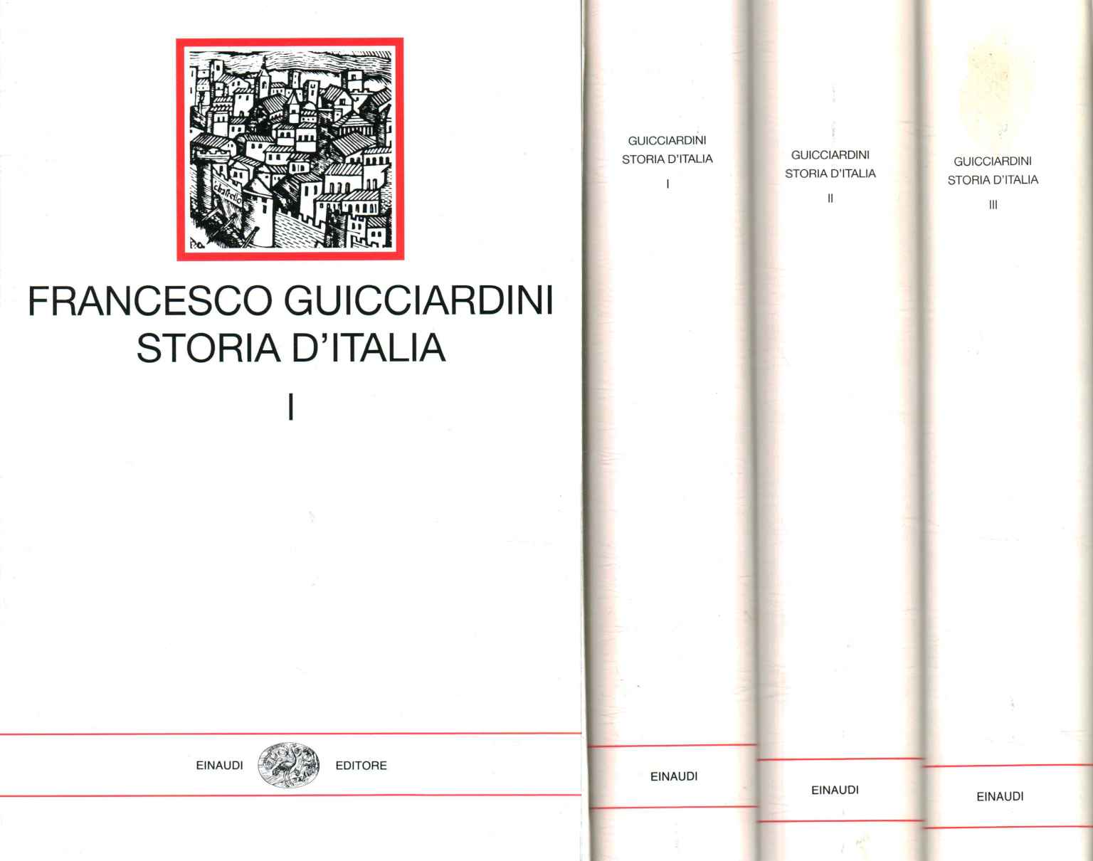 Historia de Italia (3 volúmenes)