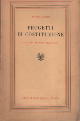 Progetti di Costituzione