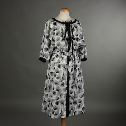 Vintage Sommerkleid Yves Saint Laurent Baumwolle Gr. S/M