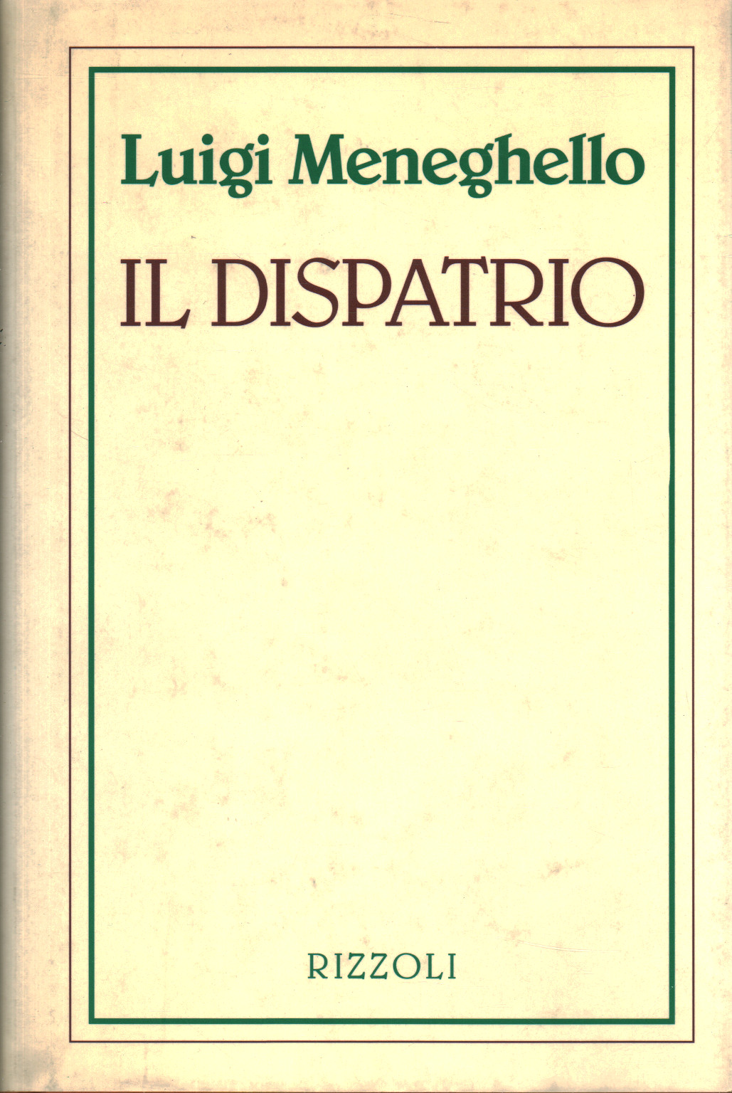 Il dispatrio