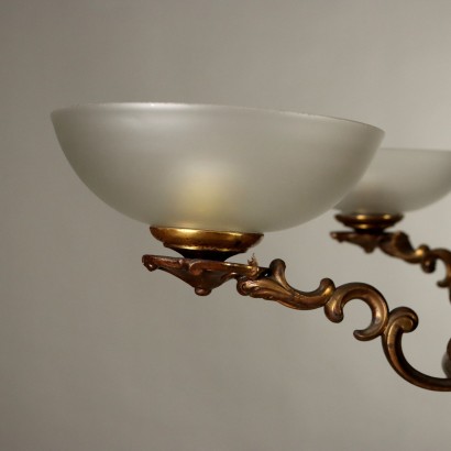 Lampadario in Ottone