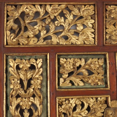 Panel decorativo dorado
