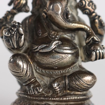 Ganesh-Figur in Silber