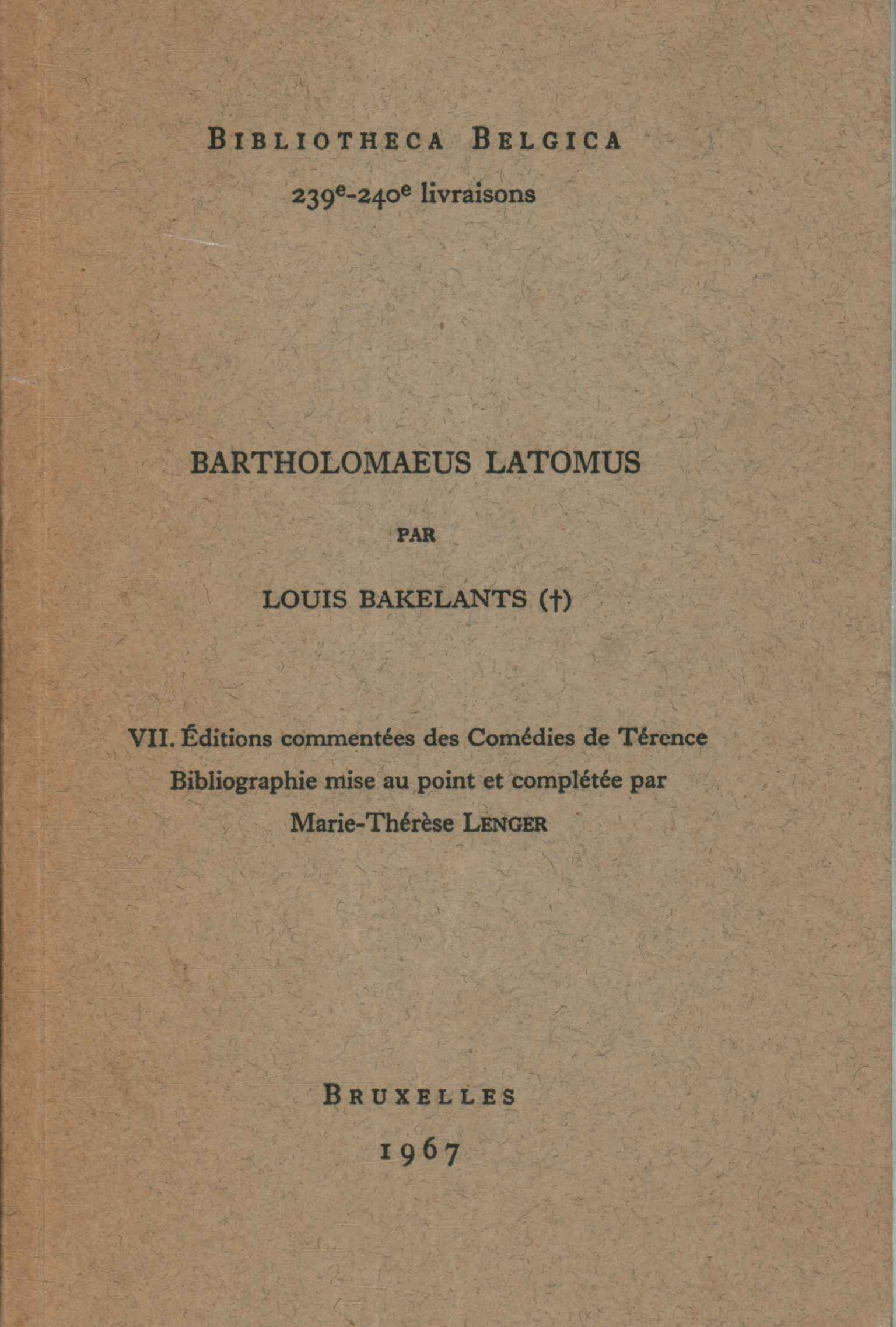 Barthélemy Latomus
