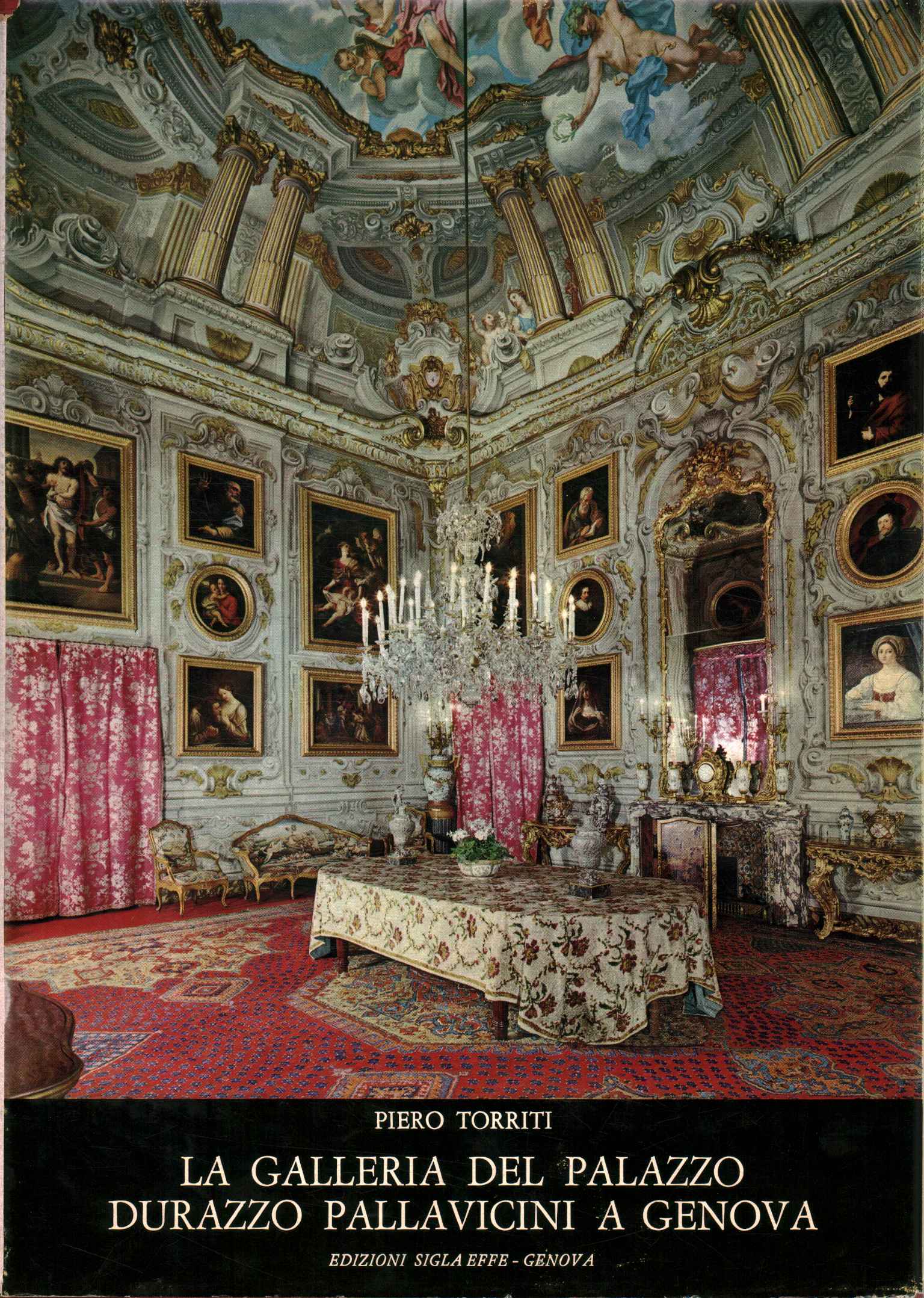 The gallery of the Durazzo Pallavic palace
