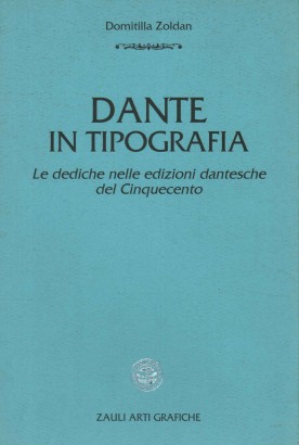 Dante in tipografia
