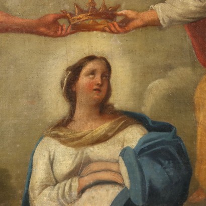 Dipinto Incoronazione della Vergine,L' incoronazione della Vergine