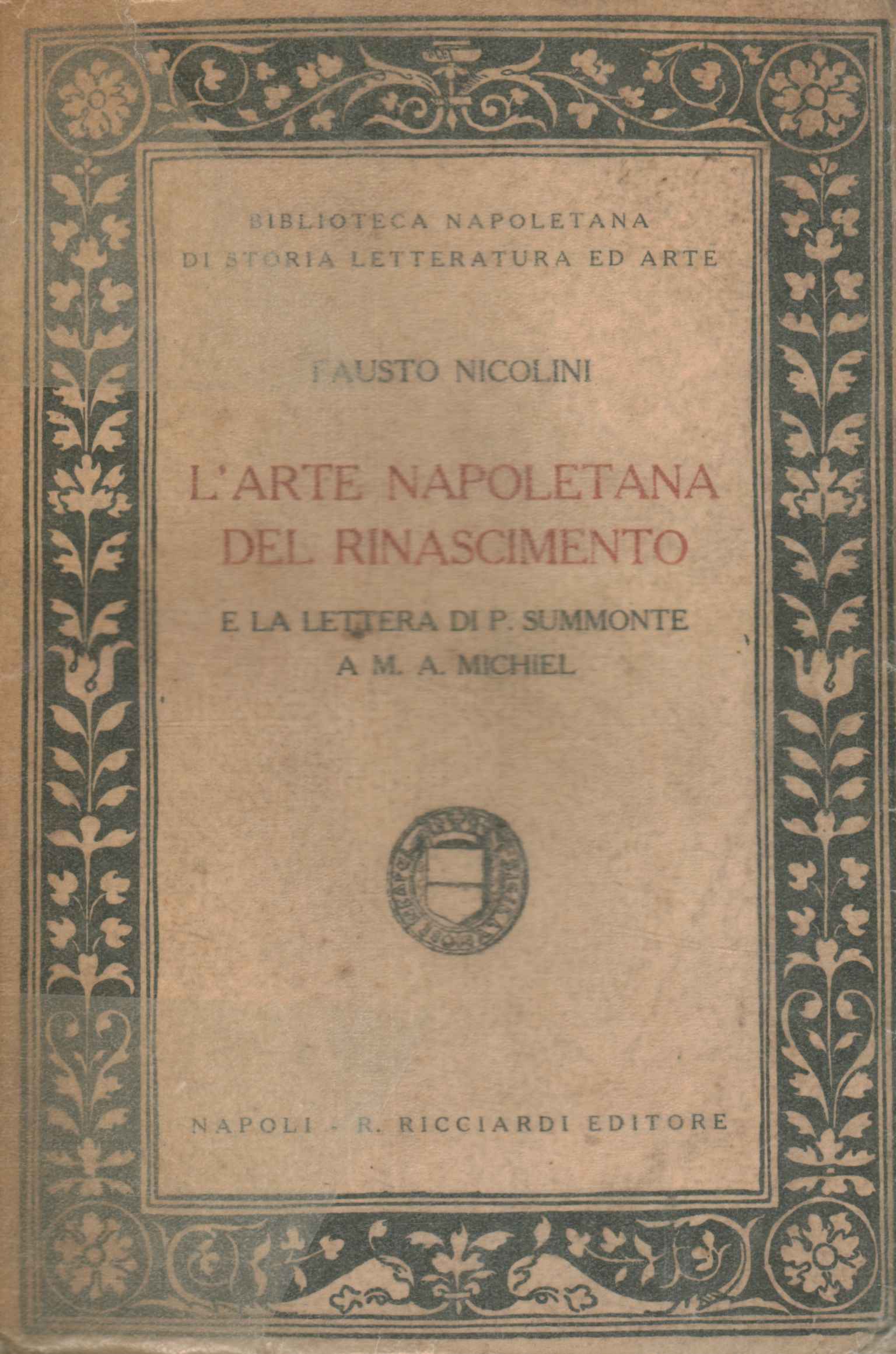 Arte renacentista napolitano