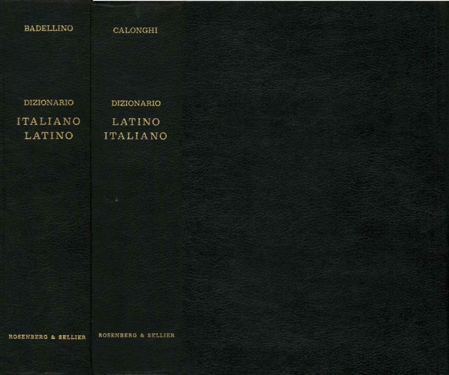 Dizionario della Lingua Latina (2 Volumi