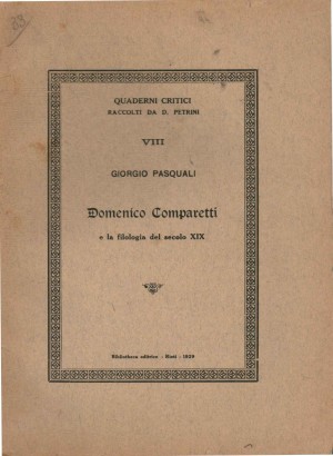 Domenico Comparetti