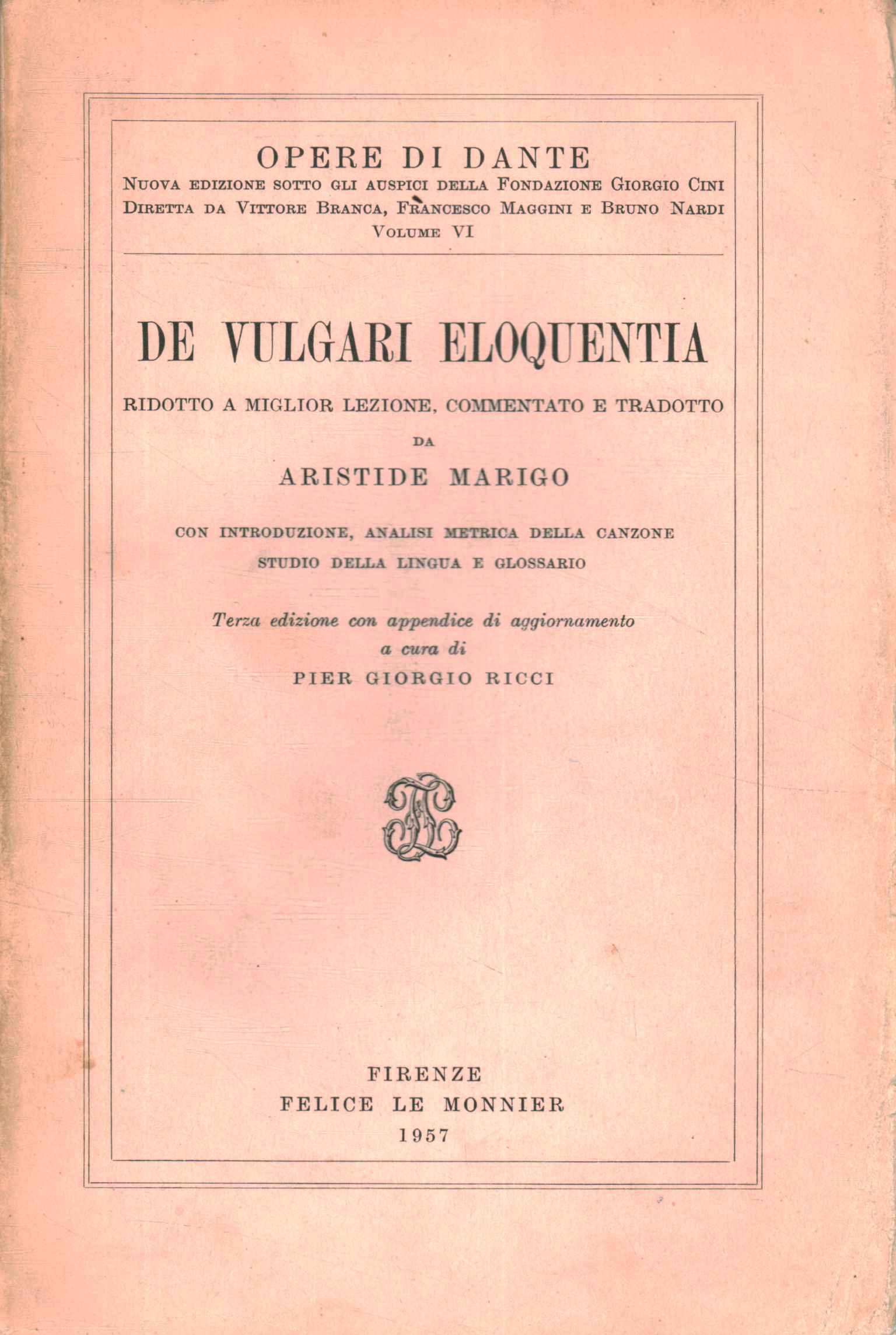 De vulgari eloquentia