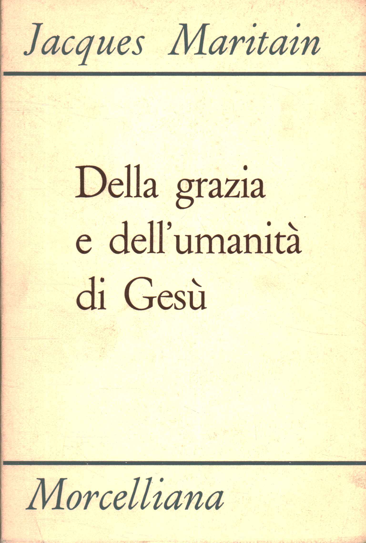 Della grazie e dell'umanità%