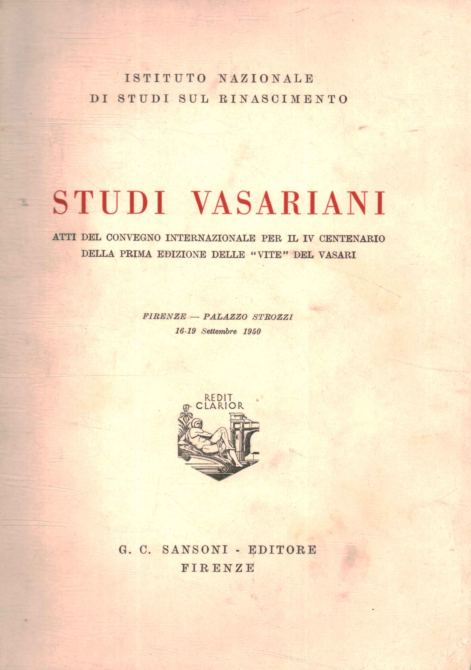 Estudios Vasari. Actos de la interentrega