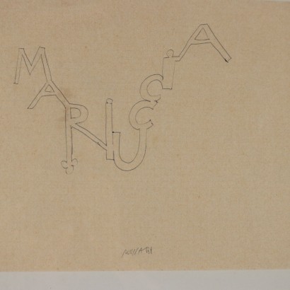 Dessins de Bruno Munari, Mariuccia et Guido