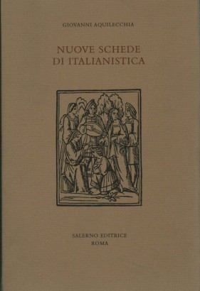 Nuove schede di italianistica