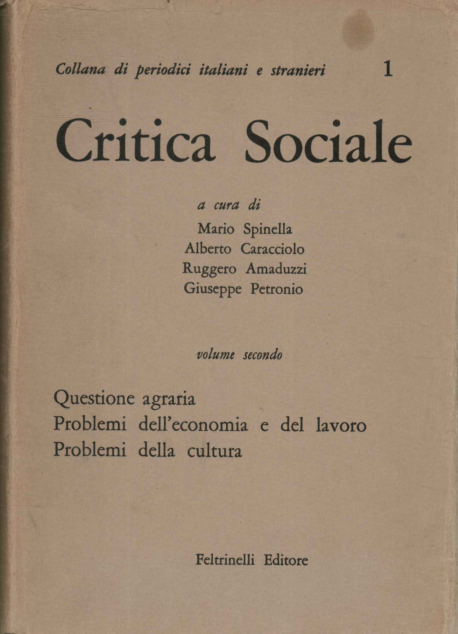 Critique sociale (Volume 2)