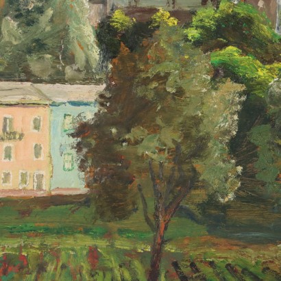 Painting by Alberto Salietti,Santo Stefano d'Aveto,Alberto Salietti,Alberto Salietti,Alberto Salietti,Alberto Salietti