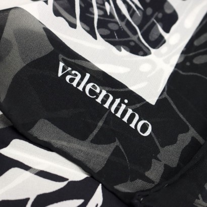 Valentino Vintage B/W Scarf