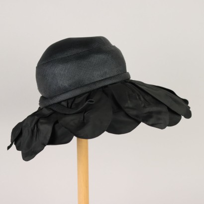 Gallia and Peter Vintage Black Hat F