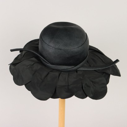 Gallia et Peter Vintage Chapeau Noir F