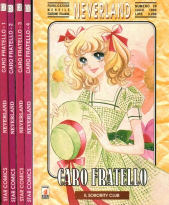 Neverland caro fratello. Serie completa (4 Volumi)