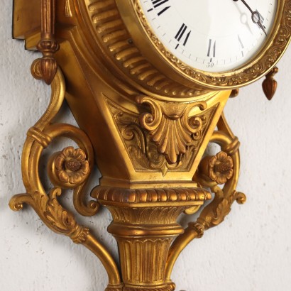 Bronze Wall Pendulum Clock