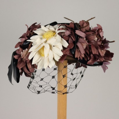 Gallia and Peter Vintage Hat with Daisies