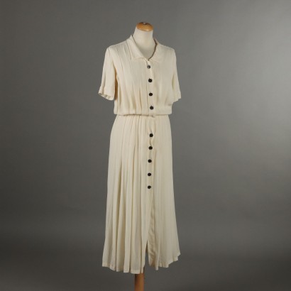 Juanita Sabbadini Ivory Shirt Dress