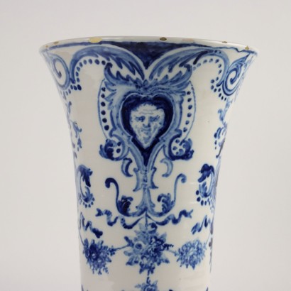 Vaso in Maiolica Manifattura Gien