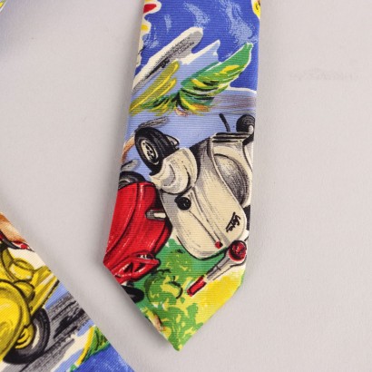 Dolce & Gabbana Vespa Tie,Dolce and Gabbana Vespa Tie