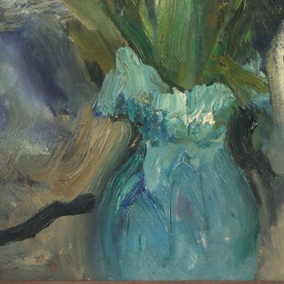 Peinture de Cesare Monti,Vase de fleurs,Cesare Monti,Cesare Monti,Cesare Monti