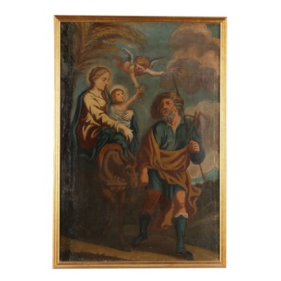 Painting The Flight into Egypt