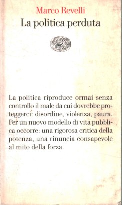 La politica perduta