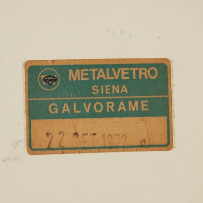 Specchio di Metalvetro Galvorame di Sien