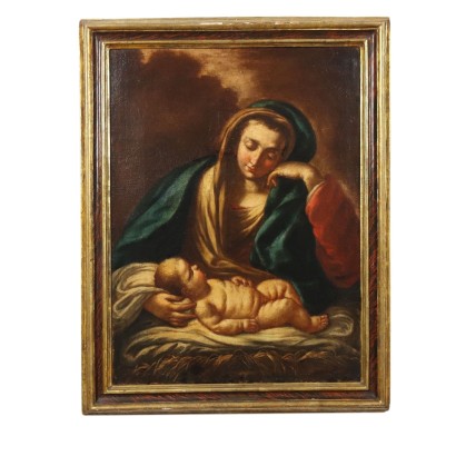 Dipinto Madonna con Bambino