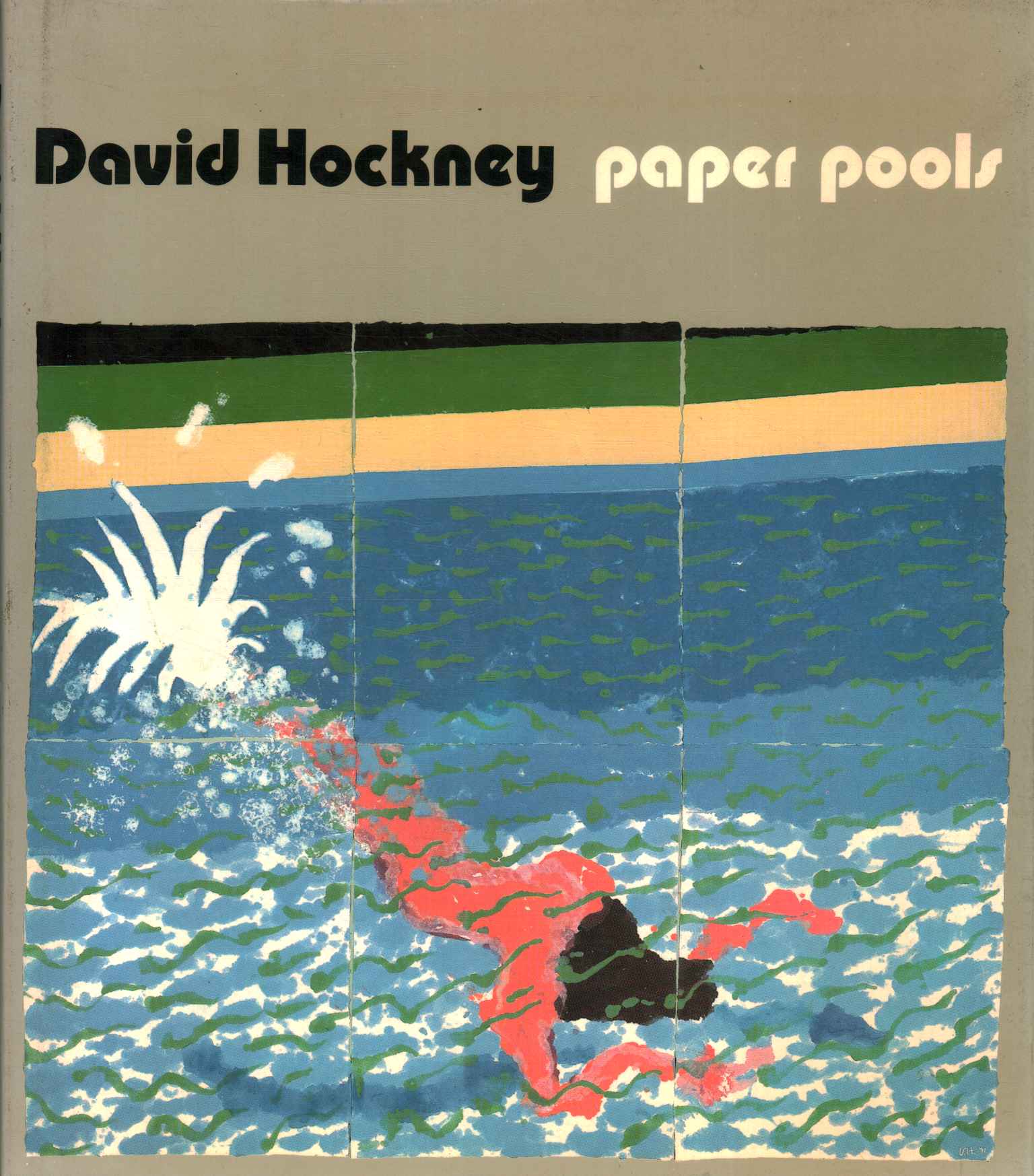 David Hockney. Piscinas de papel