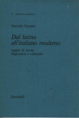 Dal latino all'italiano moderno