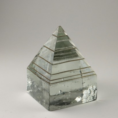 Vintage 1960s Pyramid Glass Pompeo Pianezzola for Appiani