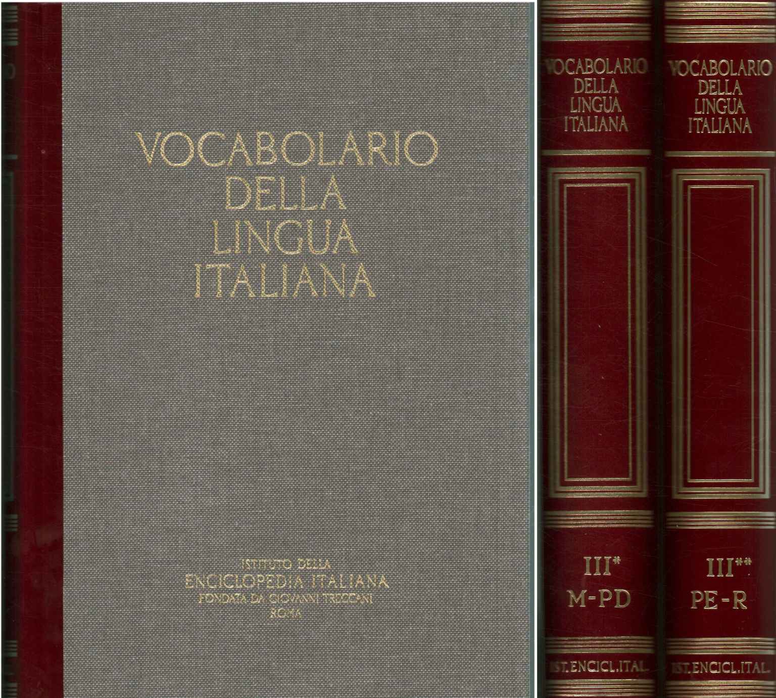 Vocabulaire de la langue italienne (III* %2,Vocabulaire de la langue italienne (III ,Vocabulaire de la langue italienne (III